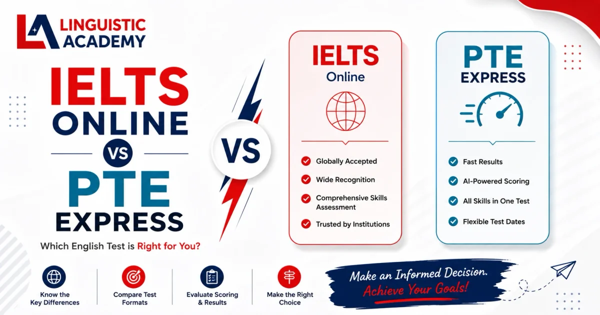 IELTS Online vs PTE Express. Which At-Home English Test Is Better for US Study in 2026?