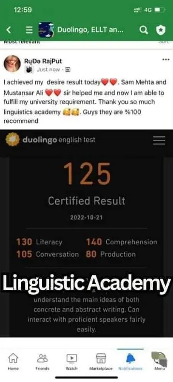 Cheat in Duolingo English Test — certified score 125