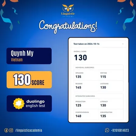 Cheat in Duolingo English Test — certified score 130