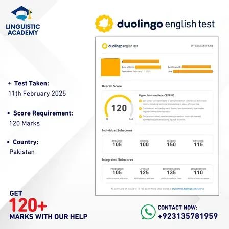 Cheat in Duolingo English Test — certified score 120