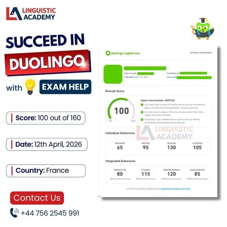 Cheat in Duolingo English Test — certified score 100